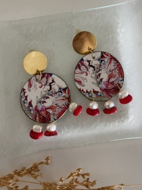 BOUCLES D'OREILLES THE KISS