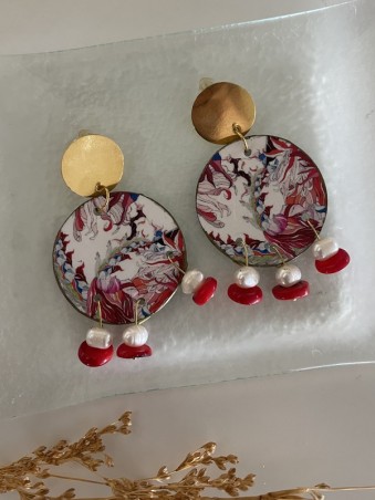 BOUCLES D'OREILLES THE KISS