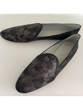 BABOUCHE NOIR MARBRE