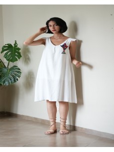 ROBE A EPAULETTE