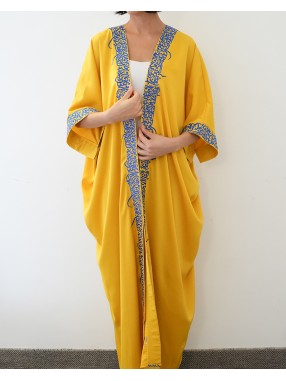 ABEYA EN SATIN DE SOIE