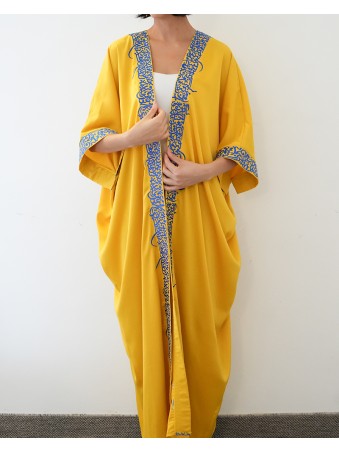 ABEYA EN SATIN DE SOIE