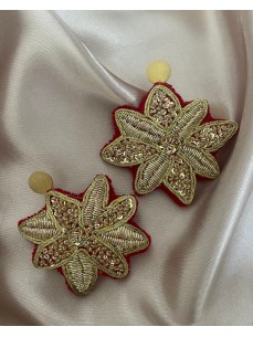BOUCLES D'OREILLES FLEURE