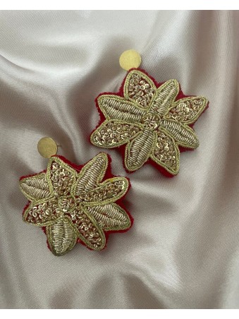 BOUCLES D'OREILLES FLEURE