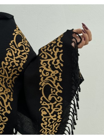 ECHARPE  HAYEK  EN CALIGRAPHIE