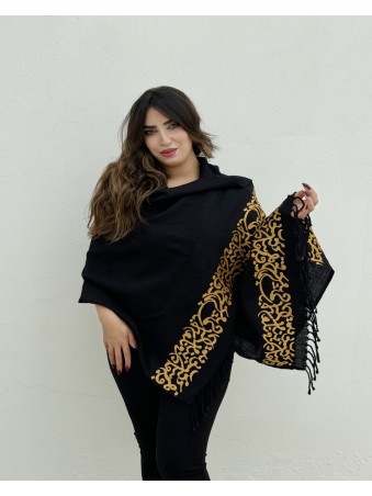 ECHARPE  HAYEK  EN CALIGRAPHIE