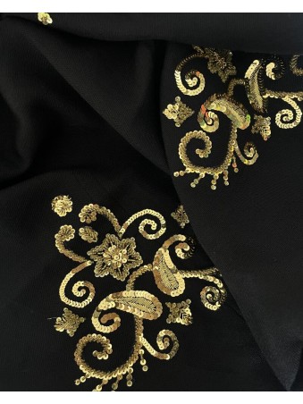 COFFRET ECHARPE BRODEE DORE