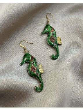 BOUCLES D'OREILLES HYPOCAMPE