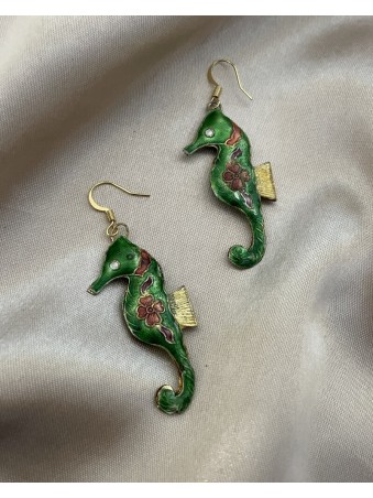 BOUCLES D'OREILLES HYPOCAMPE