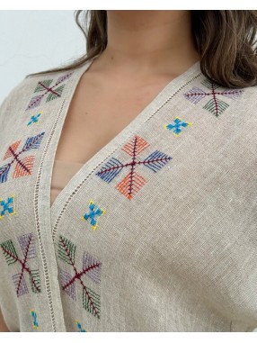 GILET CARREAUX D'ARTS