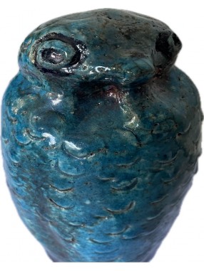 HIBOU LUSTRE EN RAKU