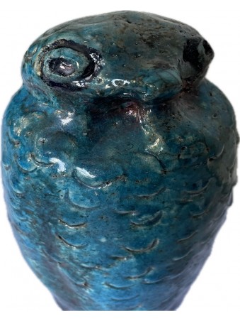 HIBOU LUSTRE EN RAKU