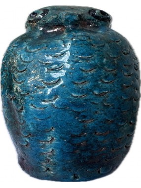 HIBOU LUSTRE EN RAKU