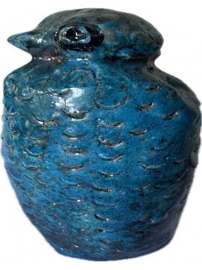 HIBOU LUSTRE EN RAKU