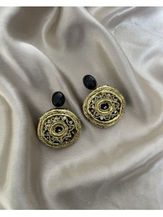 BOUCLES D'OREILLES ORCHIDEES 2