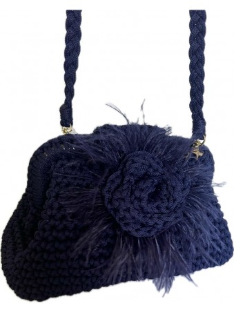 POCHETTE  FLEURE  BLUETTE