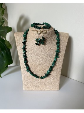 PARURE EMOTIONS MALACHITE