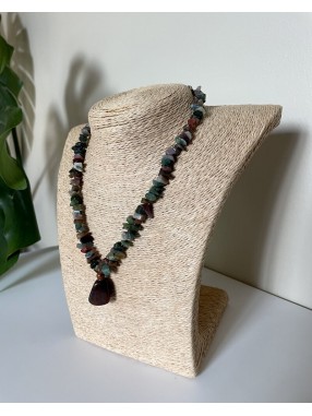 COLLIER JASPE