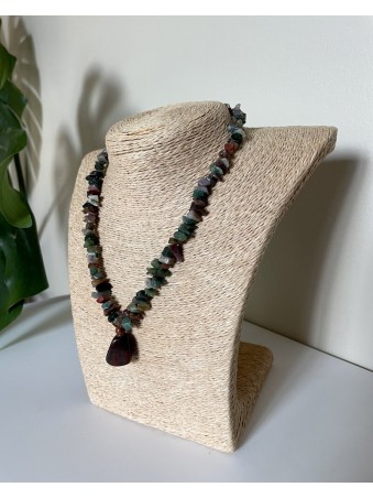 COLLIER JASPE