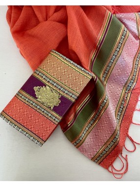 COFFRET ECHARPE HREM AVEC POCHETTE