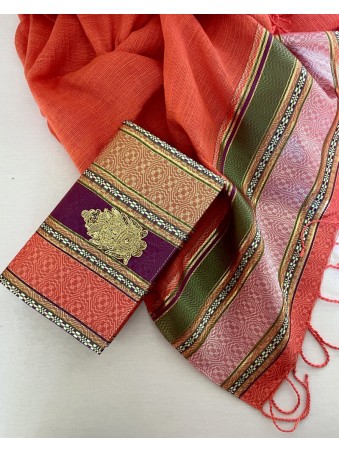 COFFRET ECHARPE HREM AVEC POCHETTE