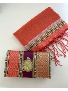 COFFRET ECHARPE HREM AVEC POCHETTE