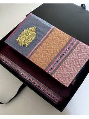 COFFRET ECHARPE HREM AVEC POCHETTE