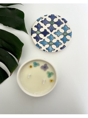 BOUGIE EN CERAMIQUE JASMIN NOIR