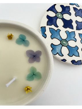 BOUGIE EN CERAMIQUE JASMIN NOIR