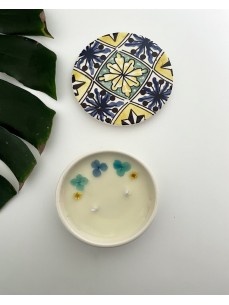 BOUGIE EN CERAMIQUE JASMIN NOIR