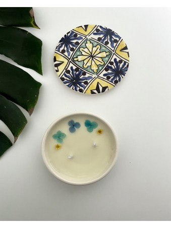 BOUGIE EN CERAMIQUE JASMIN NOIR