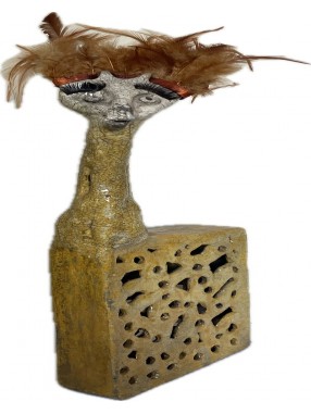 GIRAFE MOULIN ROUGE EN RAKU