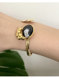 BRACELET TREFLE&PIERRE 2