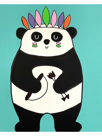 TABLEAU PANDA FESTIF