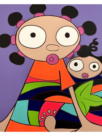 TABLEAU GOLO MERE ET FILLE