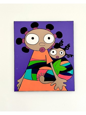 TABLEAU GOLO MERE ET FILLE