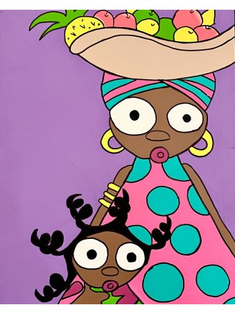 TABLEAU GOLO GM TENDRESSE DE LA MERE