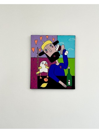 TABLEAU SOUS LA COUPE DU VIN