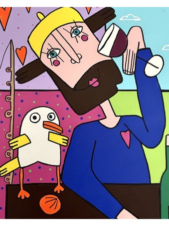 TABLEAU SOUS LA COUPE DU VIN