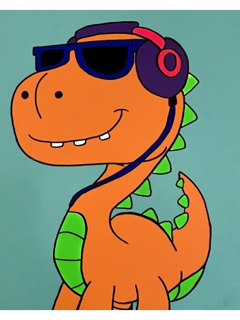 TABLEAU DINOSAURE COOL