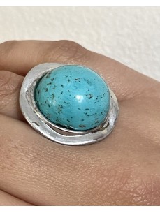 BAGUE ARGUA PIERRE TURQUOISE 2