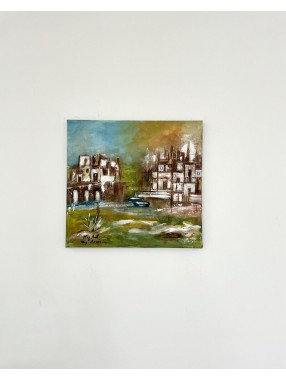 TABLEAU VILLAGE PERCHE