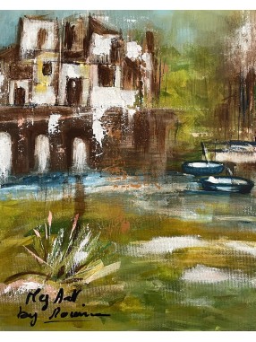 TABLEAU VILLAGE PERCHE