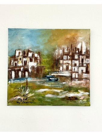 TABLEAU VILLAGE PERCHE