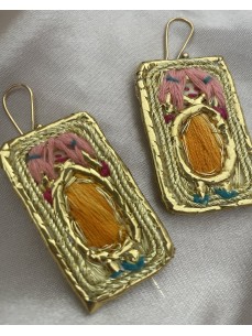 BOUCLES RECTANGLE POUPEE 2