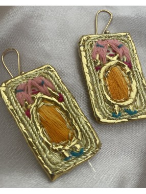 BOUCLES RECTANGLE POUPEE