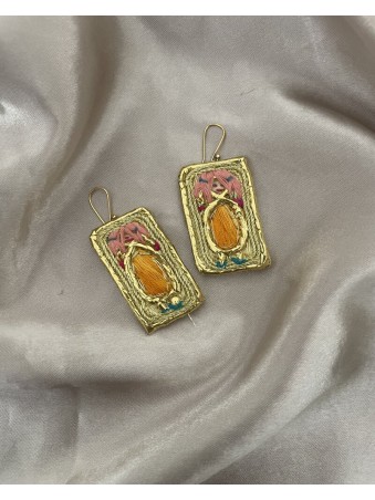 BOUCLES RECTANGLE POUPEE