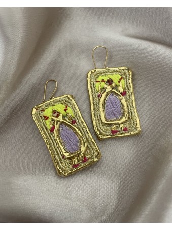 BOUCLES RECTANGLE POUPEE