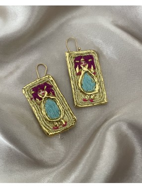 BOUCLES RECTANGLE POUPEE