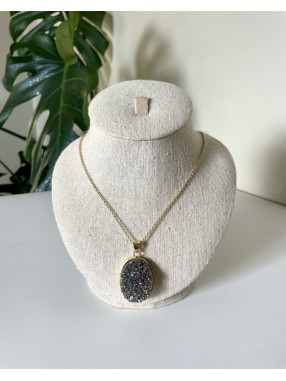 COLLIER QUARTZ AURA